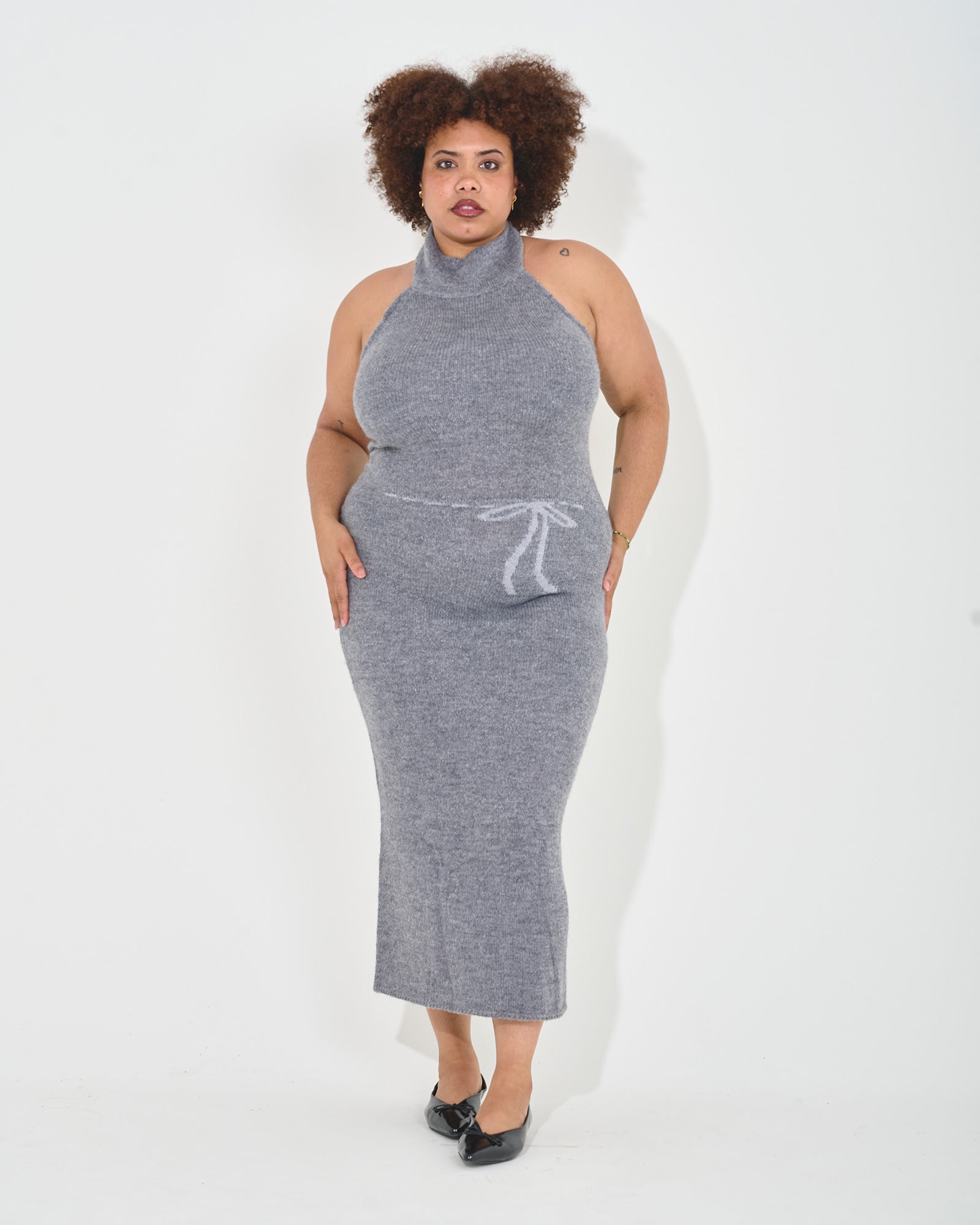 Sable Sonnet Knit Maxi Dress